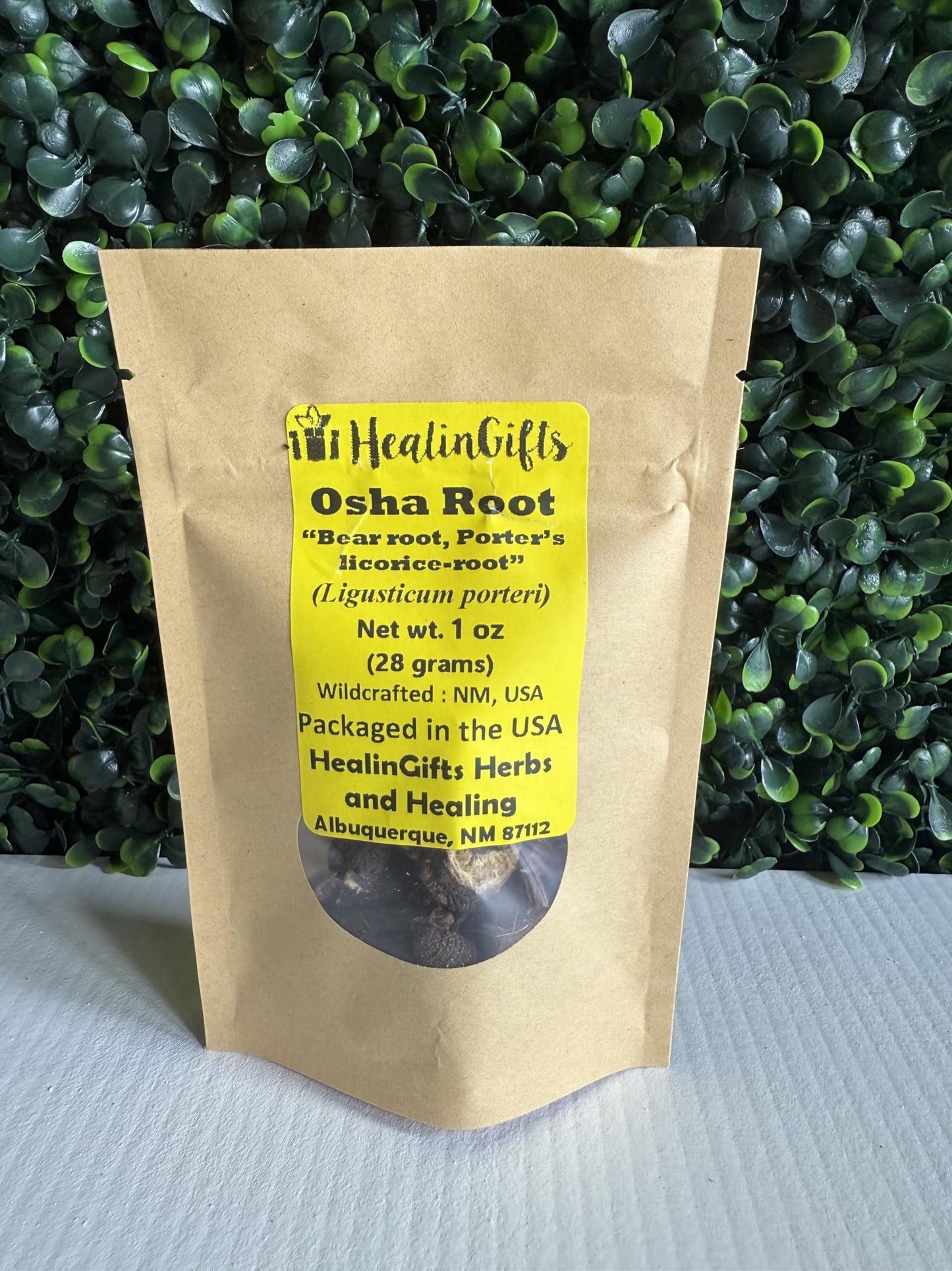 Wildcrafted OSHA Root (Bear Root) Ligusticum porteri Fresh Harvested from New Mexico 1 oz