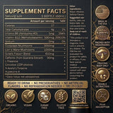 Solaris Mushroom Productivity Wellness Shots | Focus, Circulation, Memory | 4000mg of Cordyceps & Lion's Mane | Citicoline, L-Theanine, Vitamin B6/B12