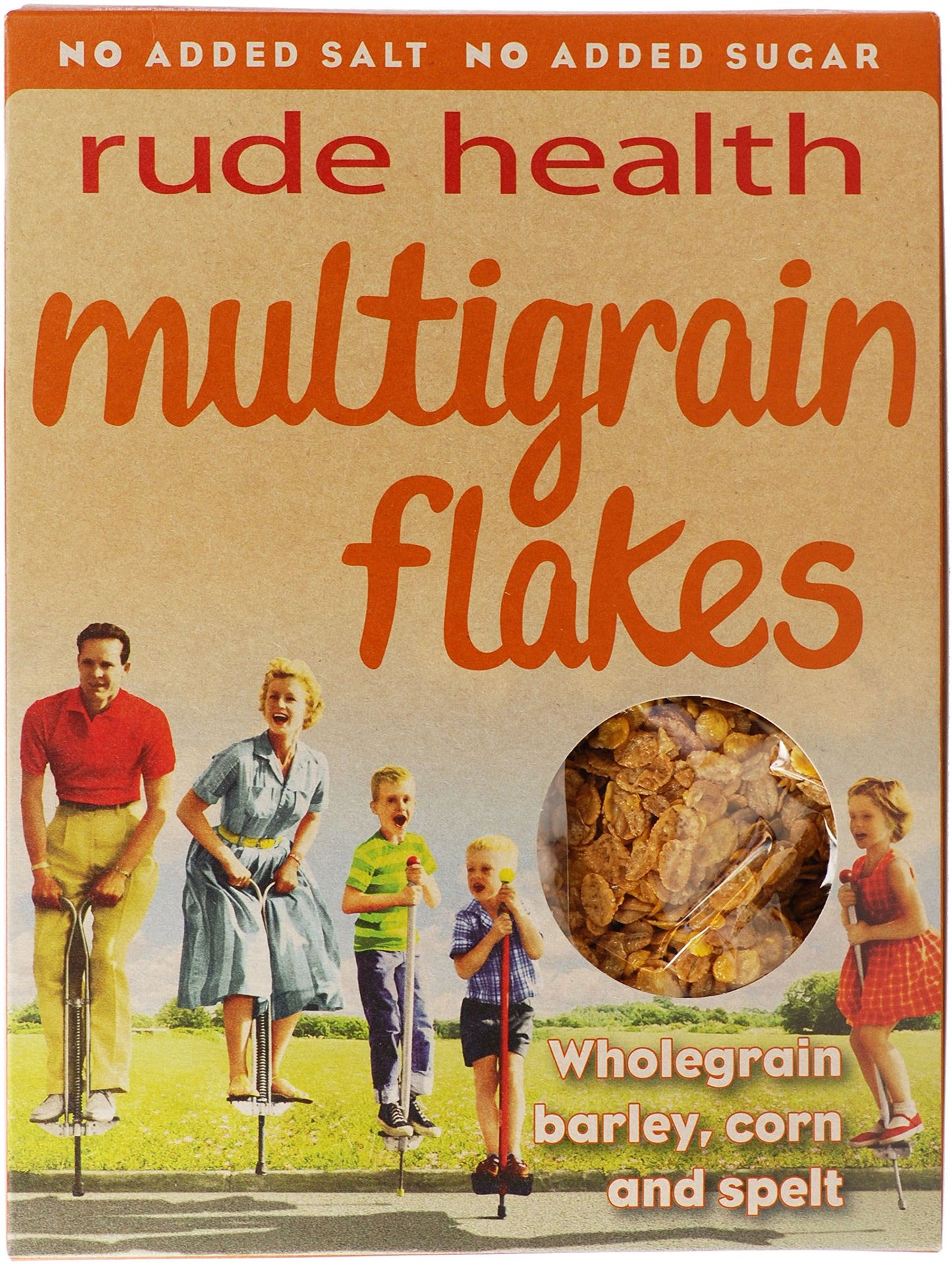 Rude Health Honey Multiflakes 425g - Pack of 2