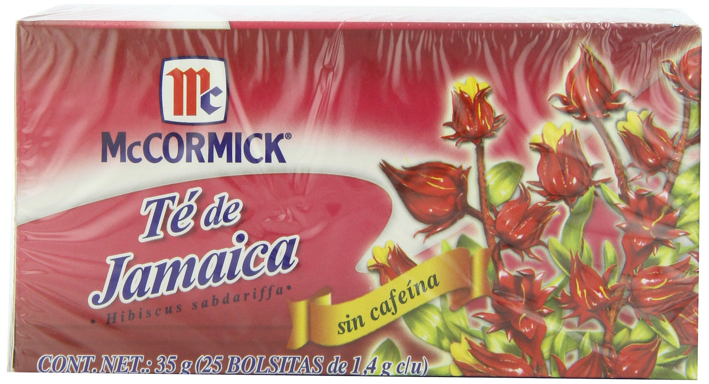 McCormick Jamaica, Hibiscus, 25-Count (Pack of 6)