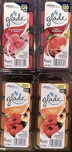 Glade Wax Melts Hawaiian Breeze 8ct - 3.1oz One Pack