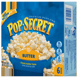 Pop Secret Microwave Popcorn, Butter, 6 Count (Pack of 6)