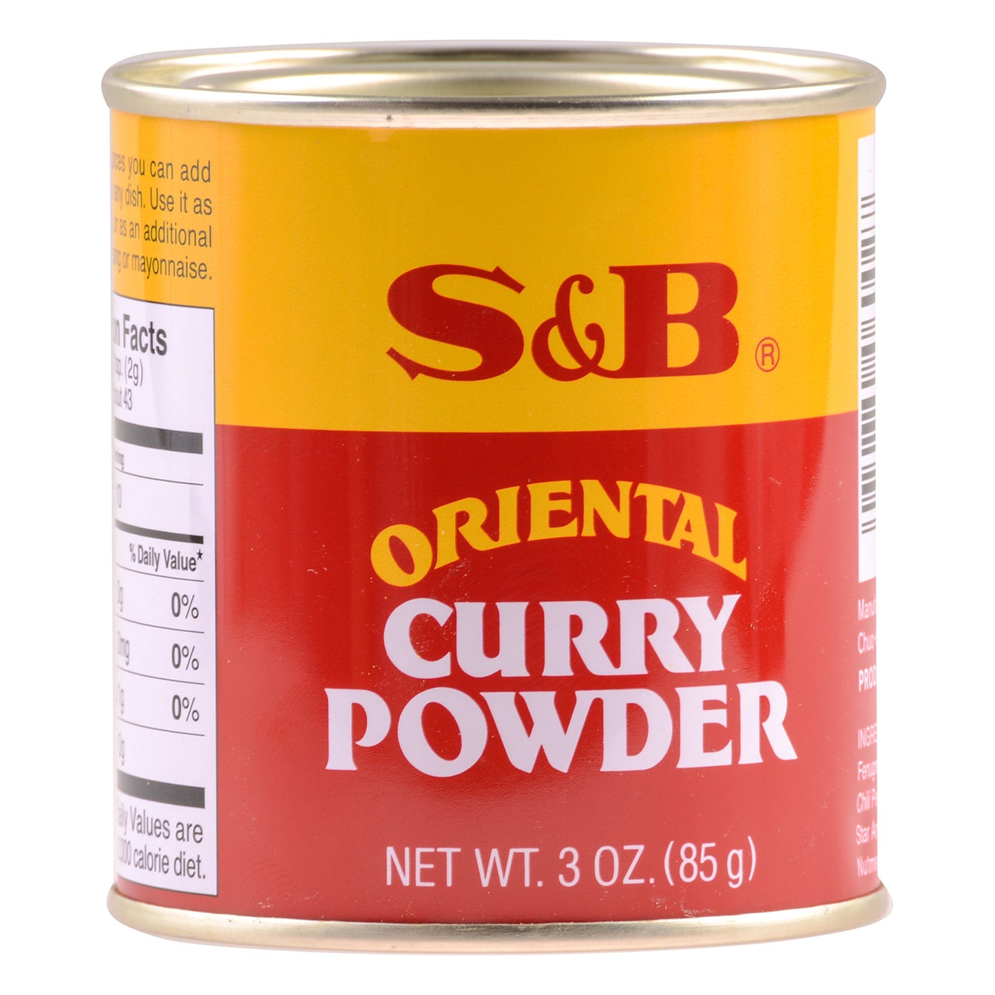 S&B Curry Powder Oriental, 3 Oz