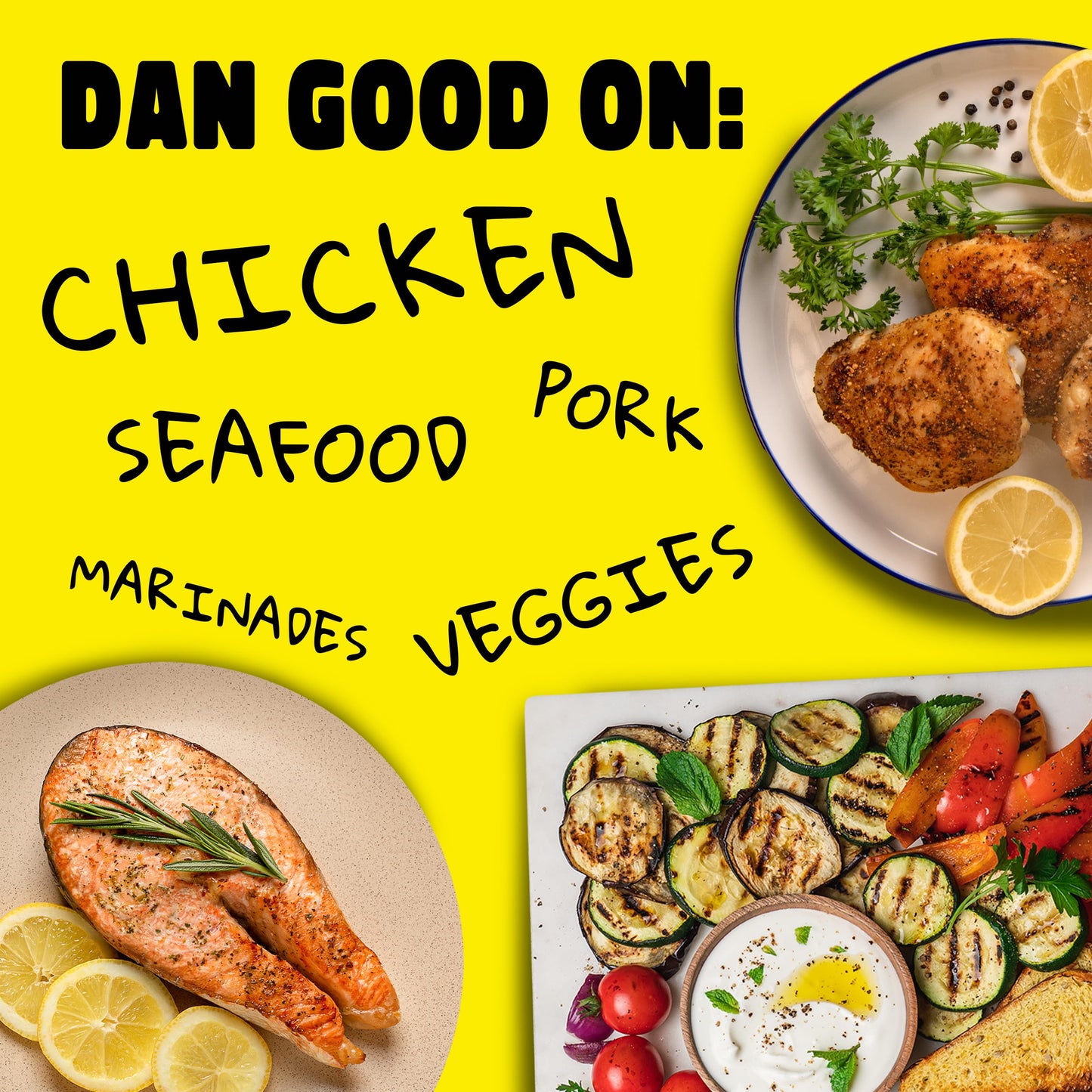 Dan-O’s Lemon Pepper Seasoning, 3.2 oz (2 Pack) - Zesty Citrus & Black Pepper Spice Blend - No Citric Acid, No Sugar - All Purpose Seasoning
