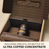 Peet's Coffee, Ultra Coffee Concentrate, Instant Hot, Cold Brew, or Iced Coffee, 100% Arabica Coffee - Espresso Forte, 8 Fluid Ounce Bottle (16