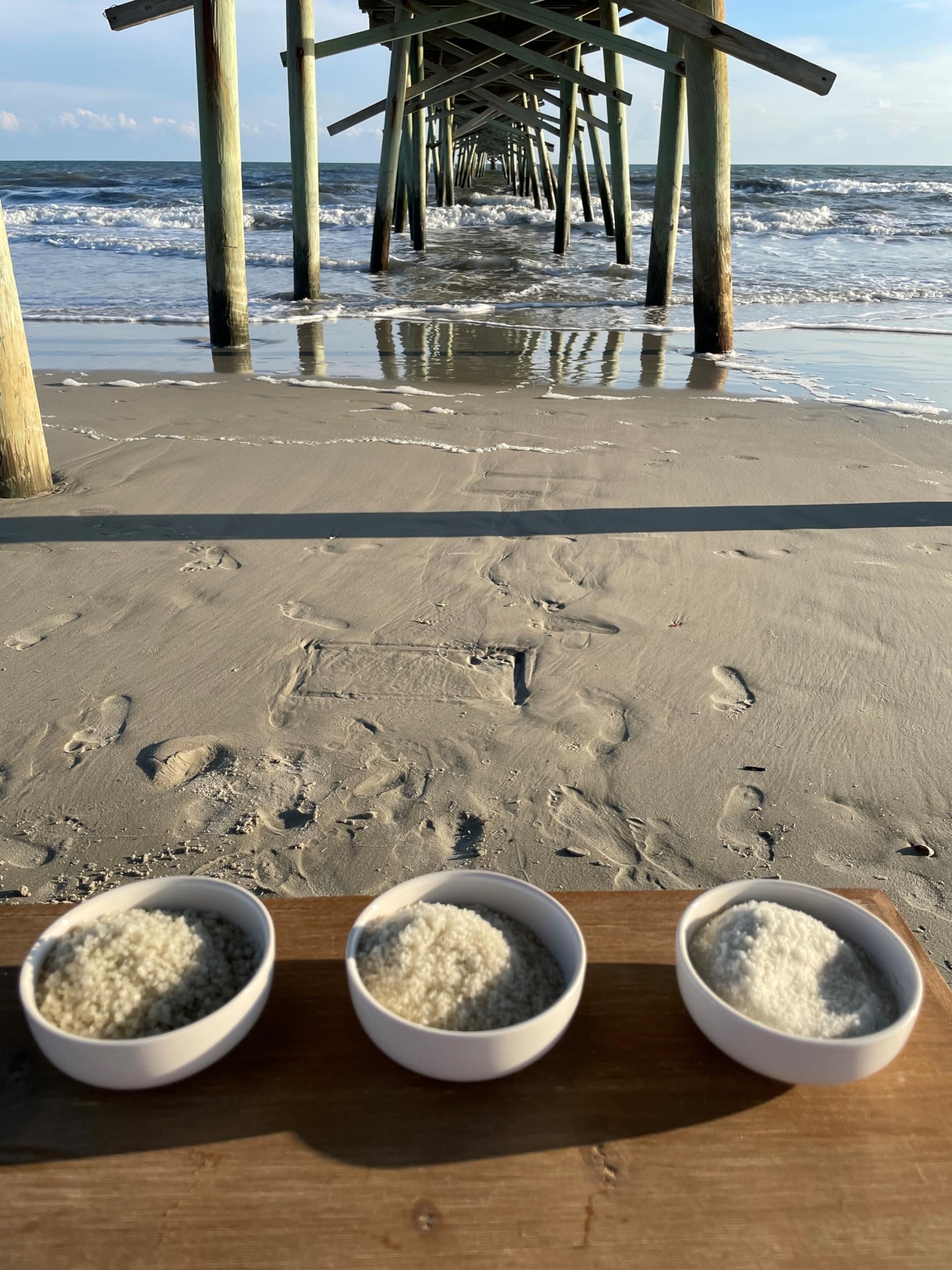 82 Minerals French Grey Sea Salt | Premium Hand-Harvested Sel Gris | 4oz Fine, Coarse, Extra Coarse Trio | Mineral & Electrolyte Finishing Salt