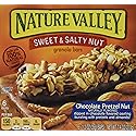 Nature Valley, Granola Bars, Sweet & Salty, Chocolate Pretzel Nut , 7.4oz Box (Pack of 4)