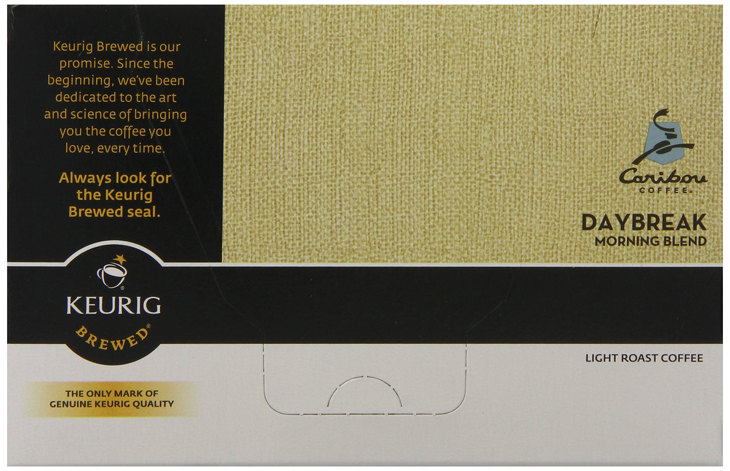 Caribou Coffee Daybreak Morning Blend Keurig K-Cups Coffee, 12 Count