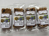 AmishTastes Homemade, Lightly Sweetened, Soft & Chewy Blueberry Granola Bars by Schlabach, 2.8 Oz. (Pack of 4)
