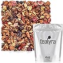 Tealyra - Tropical Harvest - Fruity Herbal Loose Leaf Tea - Dragon Fruit - Sea Buckthorn - Goji - Pineapple - Cranberry - Caffeine Free - Hot or Iced