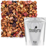 Tealyra - Tropical Harvest - Fruity Herbal Loose Leaf Tea - Dragon Fruit - Sea Buckthorn - Goji - Pineapple - Cranberry - Caffeine Free - Hot or Iced