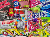 1996 Retro Childhood Candy Gift Basket Box Assortment for 30th Birthday Man or Woman Jr