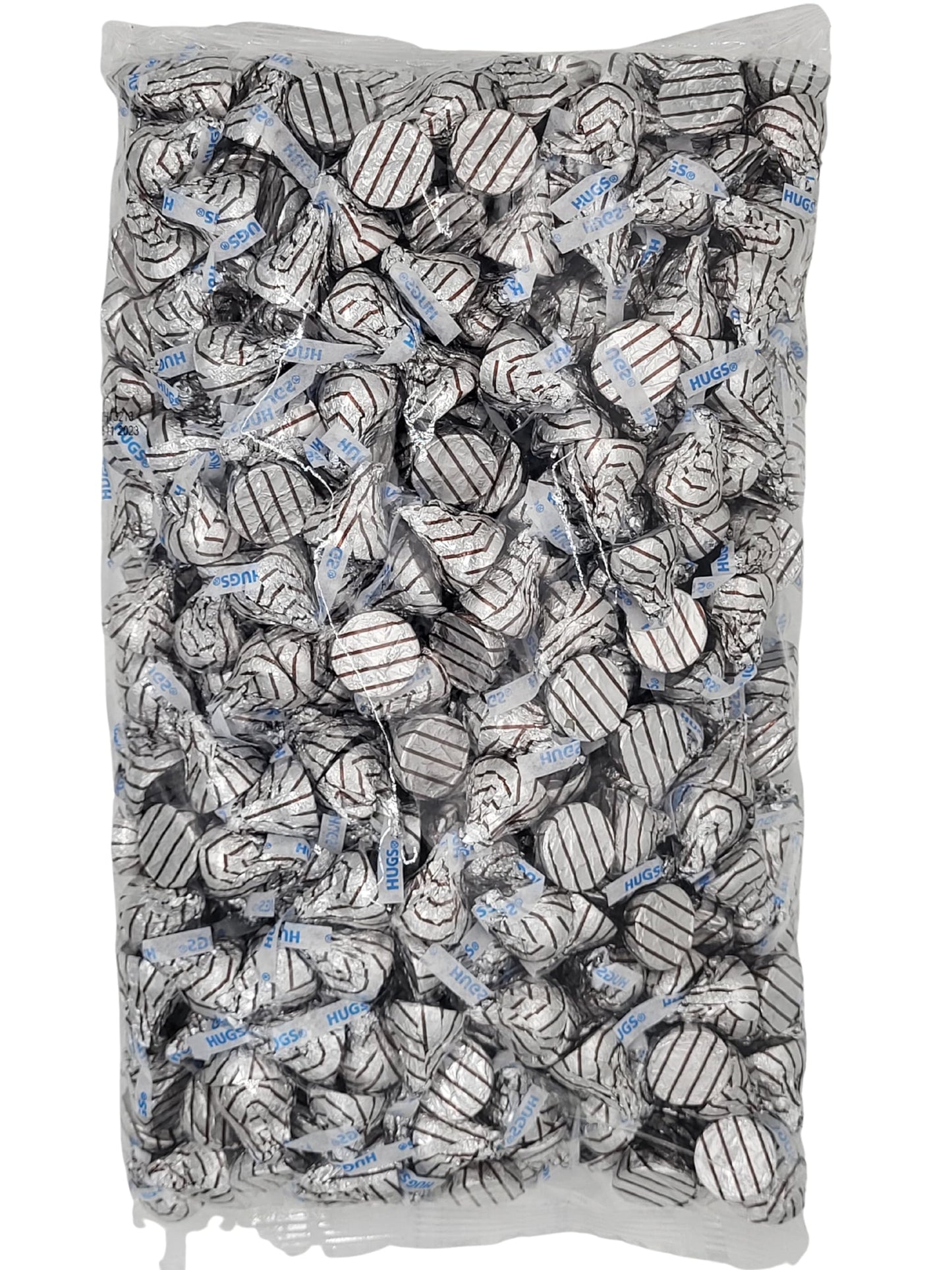 Hershey Kisses Hugs, Milk Chocolate with White Creme Candy, Individually Wrapped Candy, Hershey Kisses/Hugs Bulk, Bulk Chocolate Candy 4 lbs /64 oz