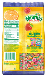 Mamba Candy Fruit Chews - Individually Wrapped Flavored Chews for Halloween, Parties, and Snacks - Assorted Flavors Variety Pack with Strawberry