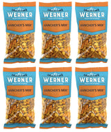 Werner Snacks Rancher’s Mix - Spicy Snack Mix with Habas Value Size 5.5 Ounces (Pack of 6)