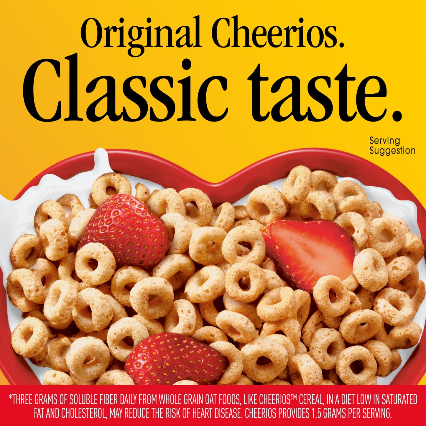 Cheerios, Heart Healthy Gluten Free Breakfast Cereal, Resealable Bag, 28 oz