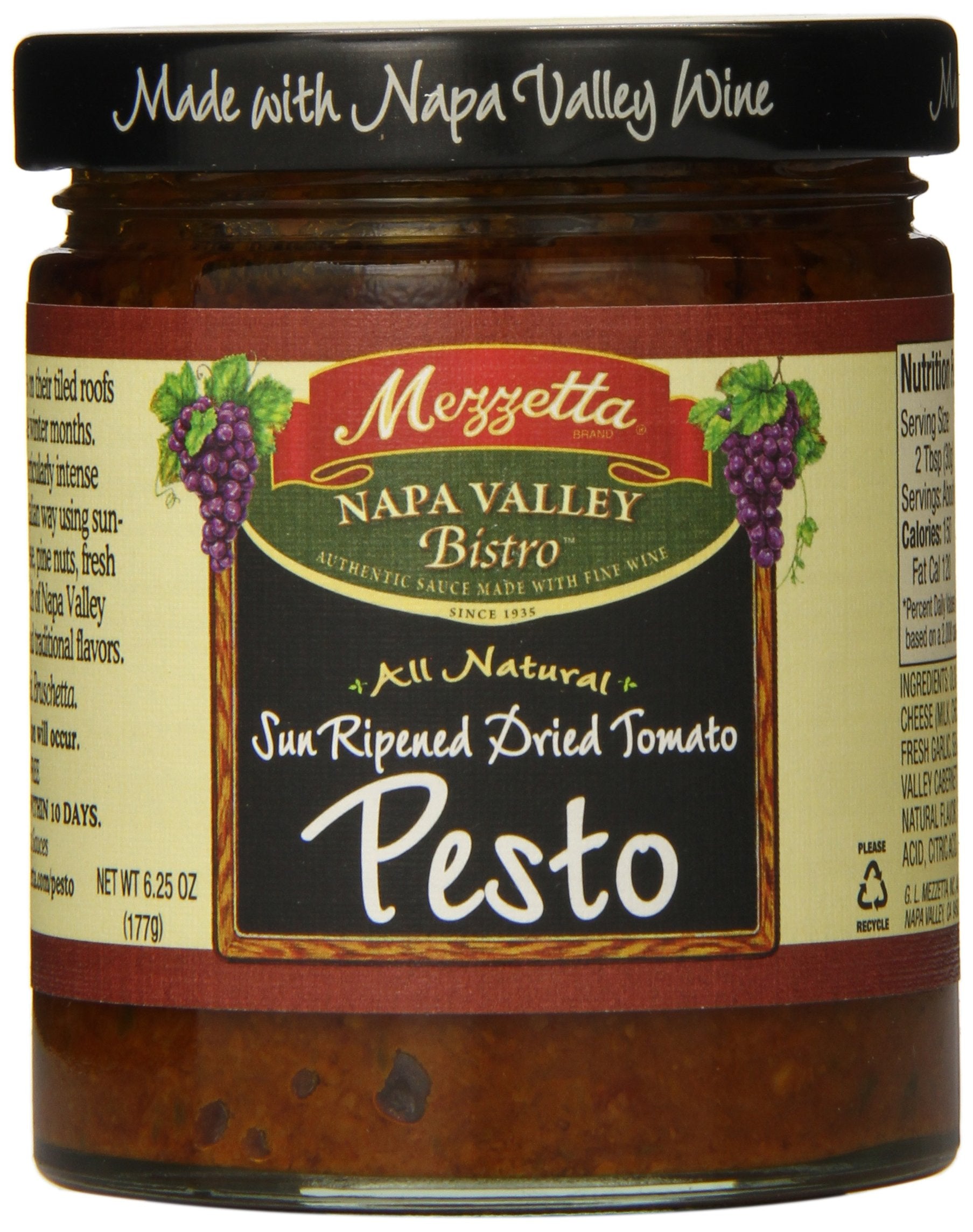 MEZZETTA SAUCE PESTO SUNDRD TMO