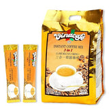 Vinacafe Vietnamese Instant Coffee 100 Sticks 3 in 1 Milk Coffee Blend, Smooth Medium Roast Instant Mix for Fast Brewing at Office or Travel