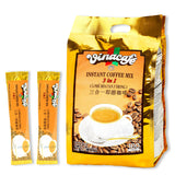 Vinacafe Vietnamese Instant Coffee 100 Sticks 3 in 1 Milk Coffee Blend, Smooth Medium Roast Instant Mix for Fast Brewing at Office or Travel