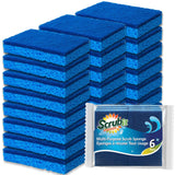 Scrubit Non-Scratch Cleaning Scrub Sponges- Scrubbing Dish Sponge Ideal for Washing Kitchen,Dishes, Bathroom &More - Dishwashing Sponge Along with A