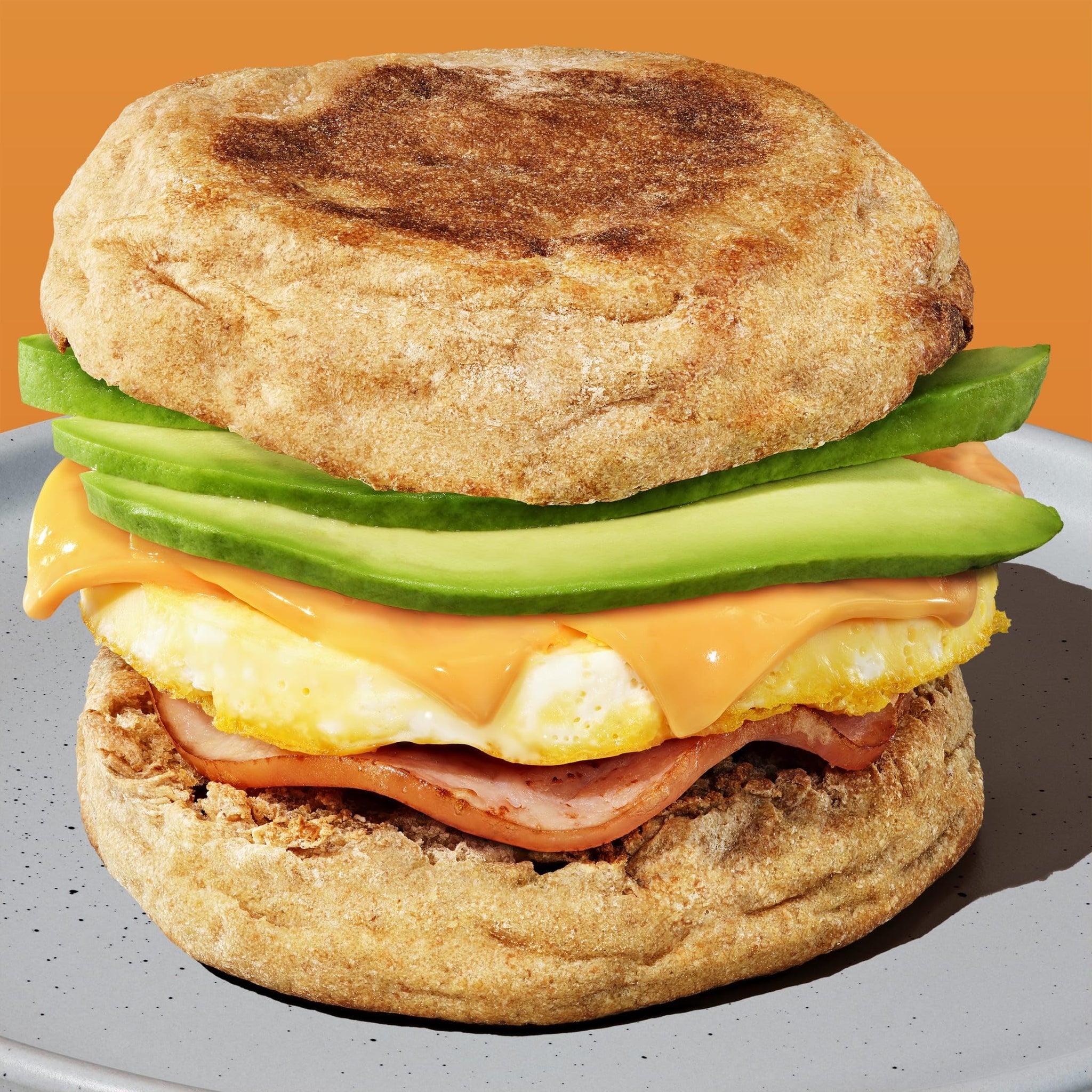 Thomas’ 100% Whole Wheat English Muffins, 6 Count, 12 Oz Package of English Muffins