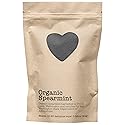 Organic Spearmint, 15-20 Servings, Eco-Conscious Zip Pouch, Caffeine Free, Pure Loose Leaf Tea Grown in America, 0.86 Ounce (Small)