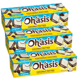 Coconut Patties Original - 3 Pack | Dark Chocolate Covered Creamy Coconut Squares - Individually Wrapped Tropical Candy Snack - Florida Style Gourmet
