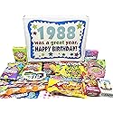 RETRO CANDY YUM ~ 1988 38th Birthday Gift Box of Nostalgic Candy from Childhood for 38 Year Old Man or Woman Born 1988