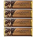 Godiva Chocolatier Solid Chocolate, 1.5 Ounce (Pack of 4) - Packaging May Vary