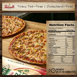 Pastorelli® Traditional Ultra Thin Pizza Crust, Crispy, Pre-made Pizza Base, Low Sodium, 12-inch, 3 Crusts, Pack of 10