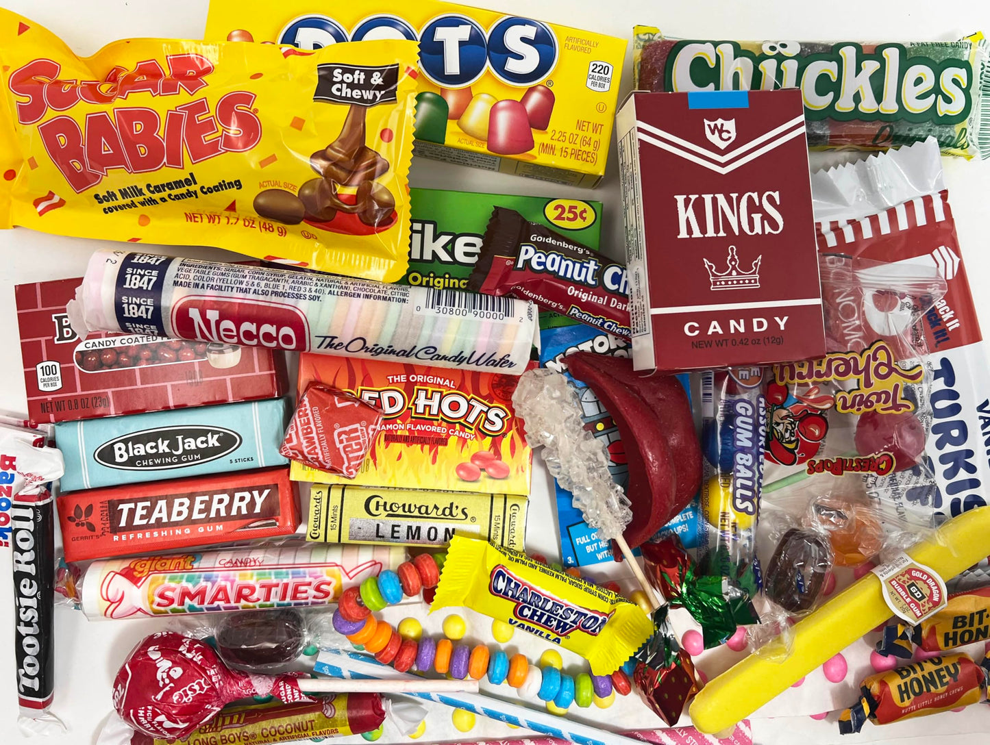 RETRO CANDY YUM ~ 1964 62nd Birthday Gift Box Nostalgic Candy Assortment from Childhood for 62 Year Old Man or Woman Born 1964 Jr