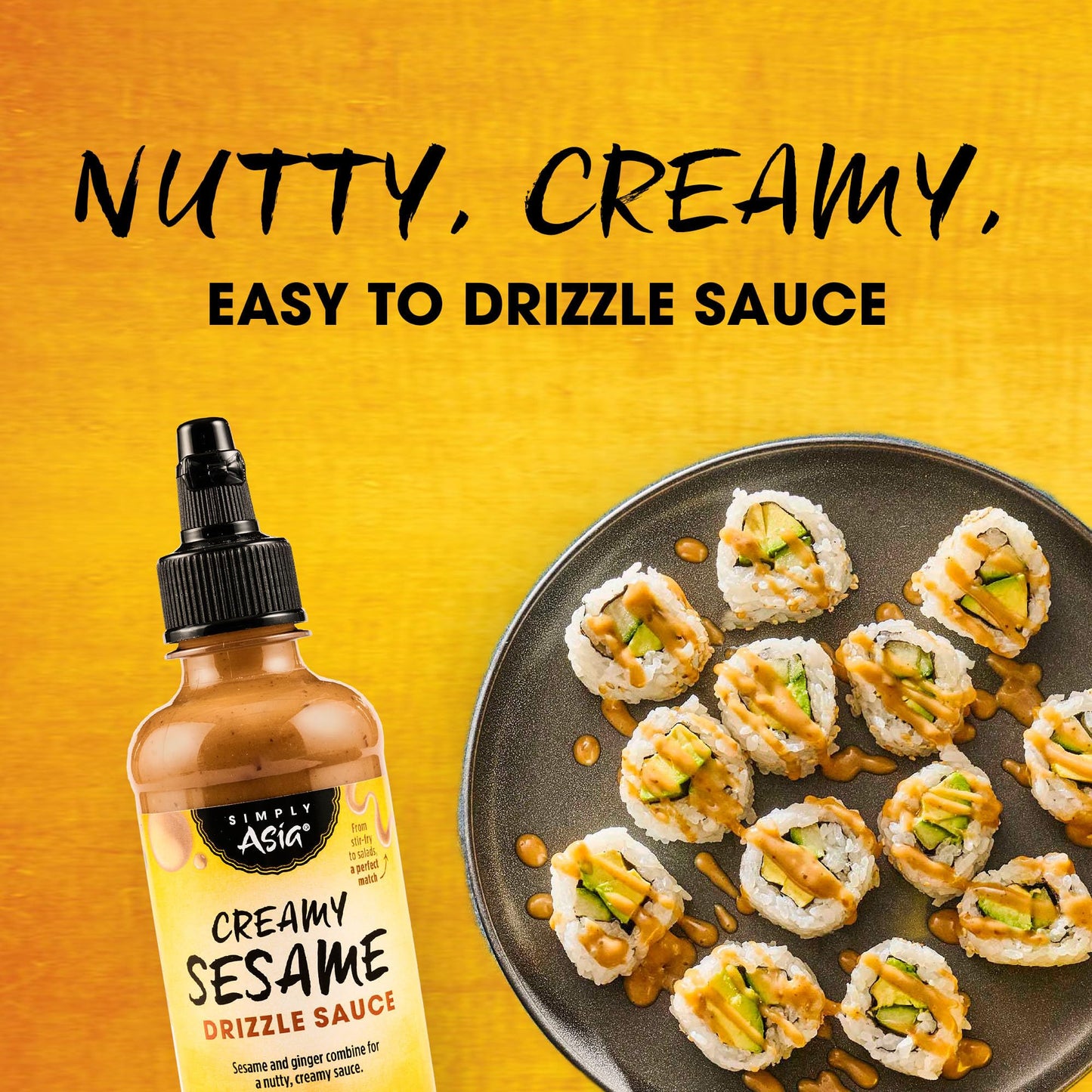 Simply Asia Creamy Sesame Drizzle Sauce, 8 fl oz