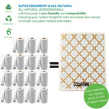 Wholesale EcoJeannie Eco-Friendly German Cleaning Cloth 100% Biodegradable Cellulose Sponge Cloths, Kitchen Cloths, GMO-Free, Reusable - Made in