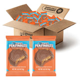 MrBeast Feastables Peanut Butter Cups Milk Chocolate, 2lb Box, Bite Size
