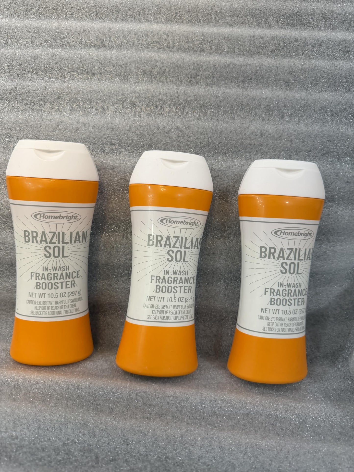 Homebright Brazilian Sol In-Wash Fragrance Booster, 10.5 oz, 3 Pack