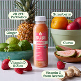 Suja Organic Immunity Strawberry Guava Cold Pressed Juice Drink, 12 fl oz Bottle