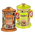 Basilur | Romantic & Pets Music Tins | Music Concert Collection | Pure Ceylon Black &Teas | Metal Caddy | 20 Pyramid Tea Bags Each | Gift of Tea |