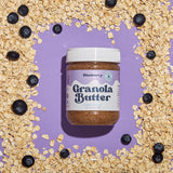 Oat Haus Organic Blueberry Granola Butter | Peanut-free, Almond (Tree-Nut) Free, & School-Safe (Top 8 Allergen Free) | Sunflower Seed & Cookie Butter