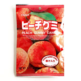 Kasugai Peach Gummy Candy 3.77 oz each (1 Item Per Order)