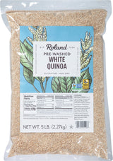 Roland Foods White Quinoa, Pre-washed, Specialty Imported Food, 5 Lb Bag