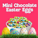 REESE Peanut Butter Mini Eggs, Bulk 4 Lb Mini Milk Chocolate Peanut Butter Half Eggs Candy, Foil Wrapped in Pastel Spring Colors, Easter Baskets, Egg