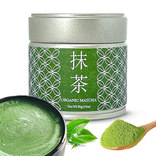 Japanese Green Tea Co. Kagoshima Matcha Powder (30 g) - Japanese Ceremonial Grade Matcha Powder - Smooth Green Tea for Easy Brewing - Subtle Sweetness