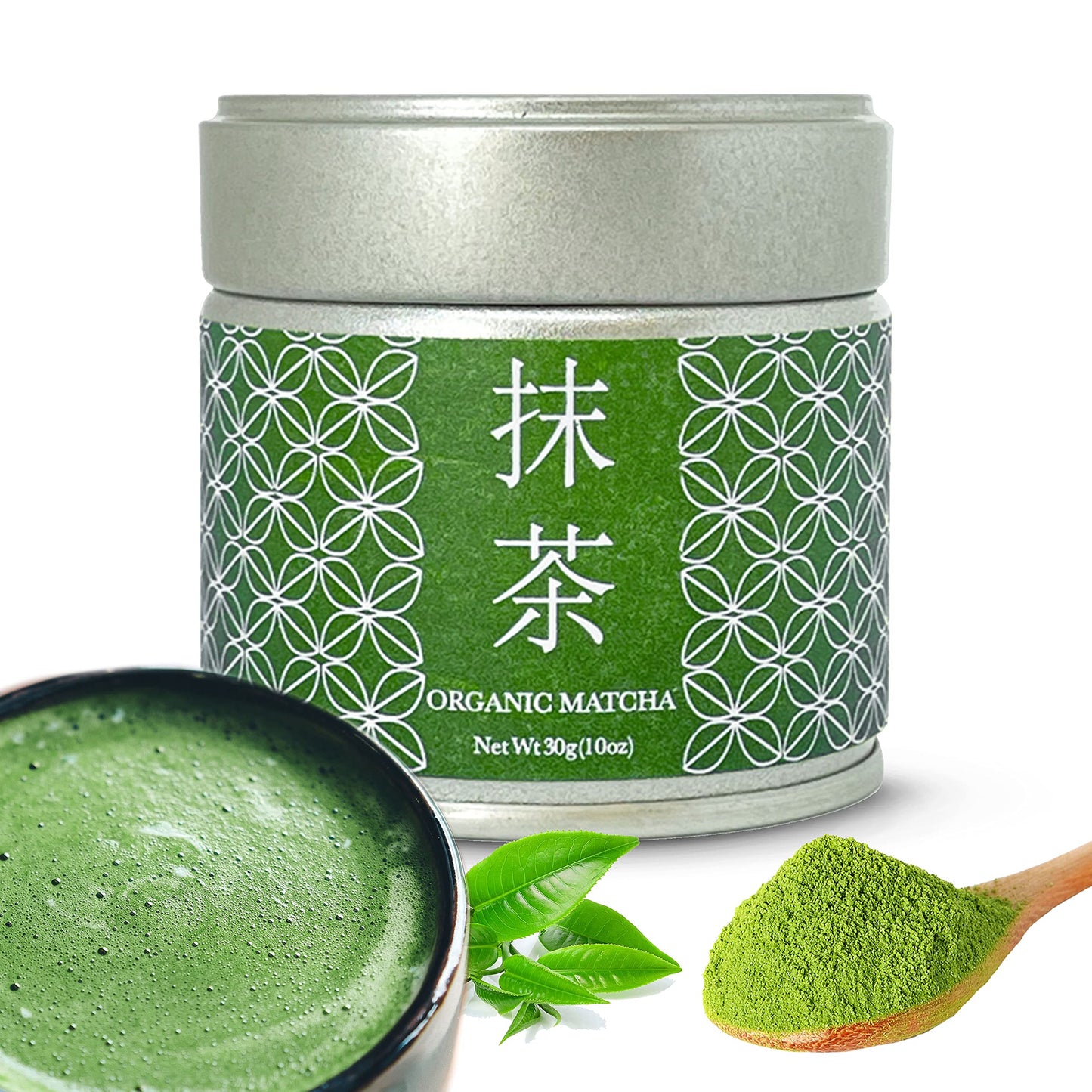 Japanese Green Tea Co. Kagoshima Matcha Powder (30 g) - Japanese Ceremonial Grade Matcha Powder - Smooth Green Tea for Easy Brewing - Subtle Sweetness