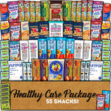 CRAVEBOX Healthy Snack Box Care Package (55 count) Variety Snacks Pack - College Back to School, Graduation