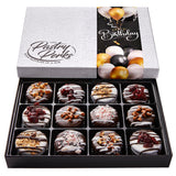 Pastry Perks Happy Birthday Gift Basket -12 Gourmet Chocolate-Covered Cookies, -Delicious Celebration Treats for Men, Women, and Grandma - Holiday