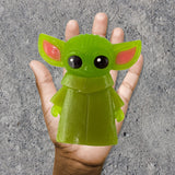 Galerie Star Wars The Mandalorian Grogu Gummy Candy with Mini Frog Treat, Fruit Punch Flavored Party Favors, Easter Basket Stuffers for Kids, 6 Ounces