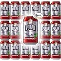 Polar Seltzer Cranberry Lime, 12oz Cans (Pack of 18, Total of 216 Oz)