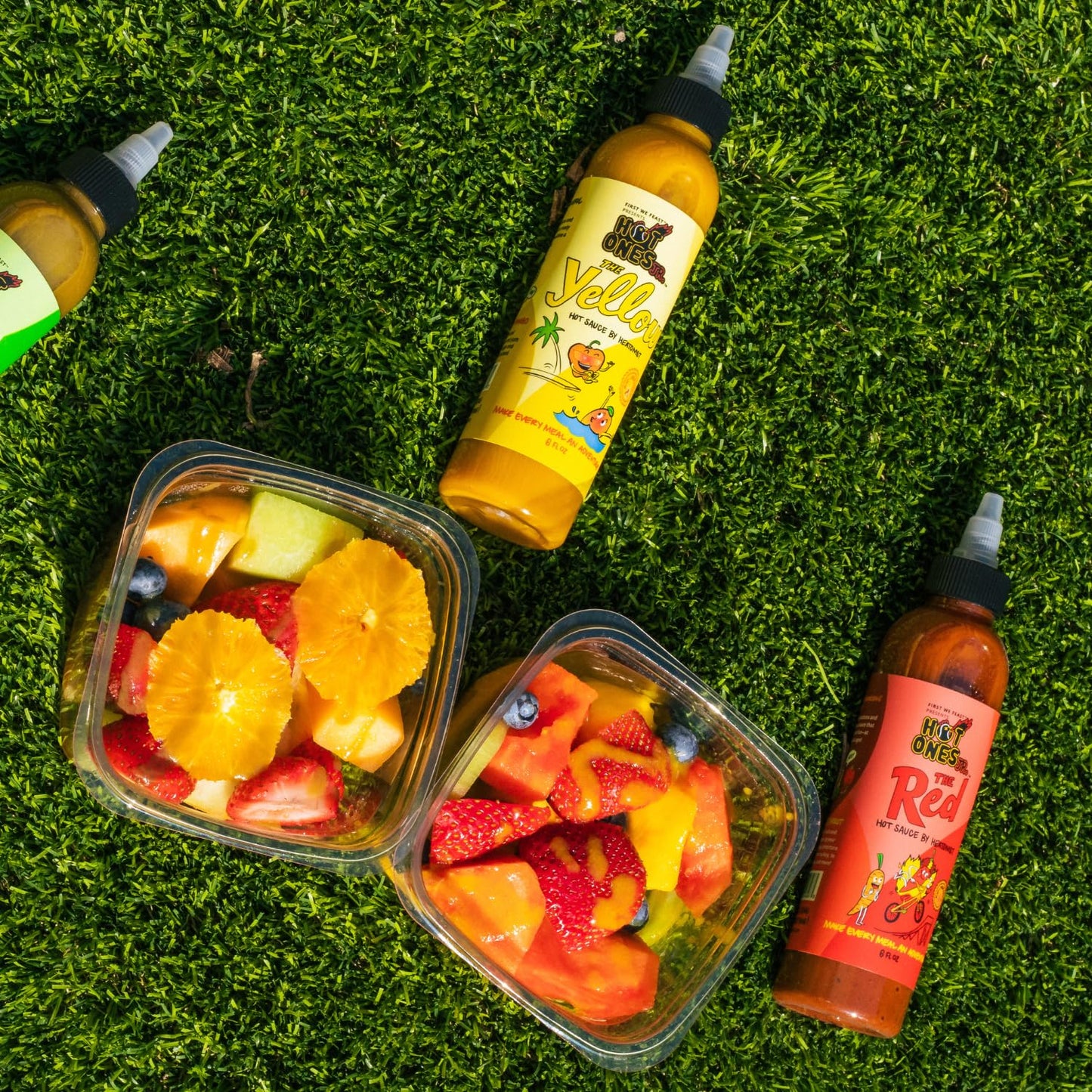 Hot Ones Jr. x The Red Hot Sauce - 6 fl oz.