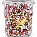 Wonka Atomic Fireball, Candy, Cinnamon Flavor, Individually Wrapped, 64.8oz (240 ct)