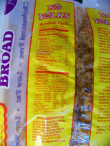 Noodles No Yolks Egg White Pasta Cholesterol Free Noodles Extra Broad (3 Pack)